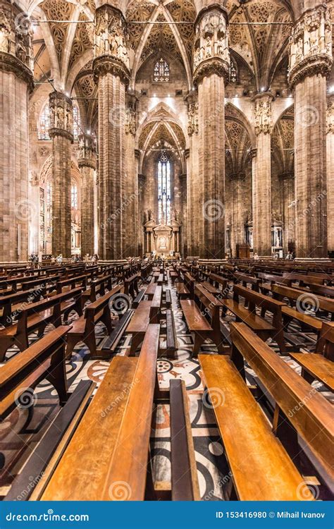 inside duomo milan.